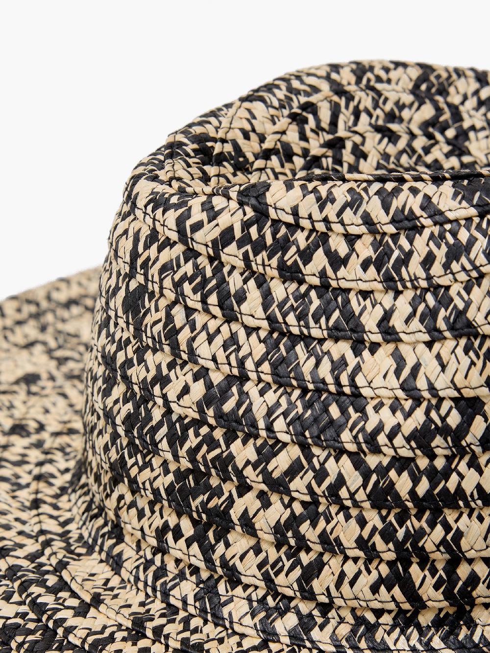 Fcuk Salt And Pepper Sun Hat Natural/Black