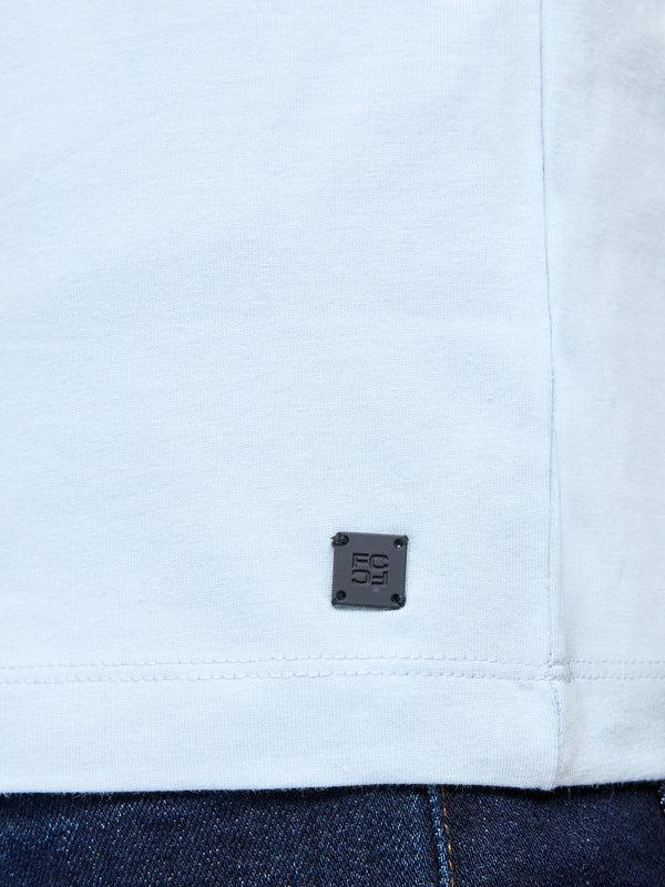 Fcuk Short Sleeve Stretch T-Shirt Sky Blue