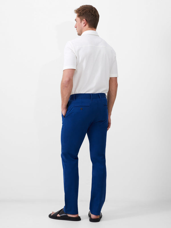 Fcuk Stretch Chino Trousers Navy