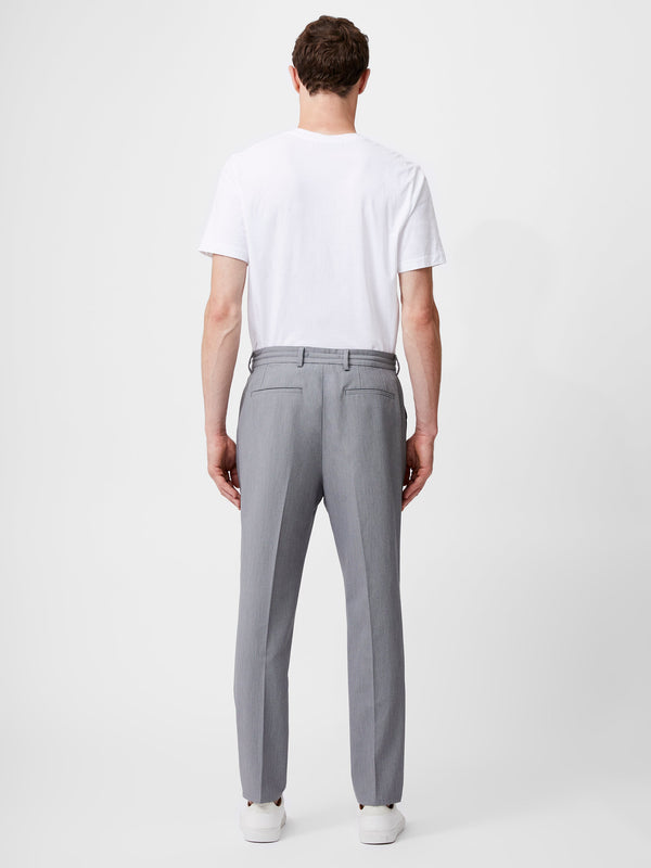 Fcuk Stretch Knitted Trousers Light Grey