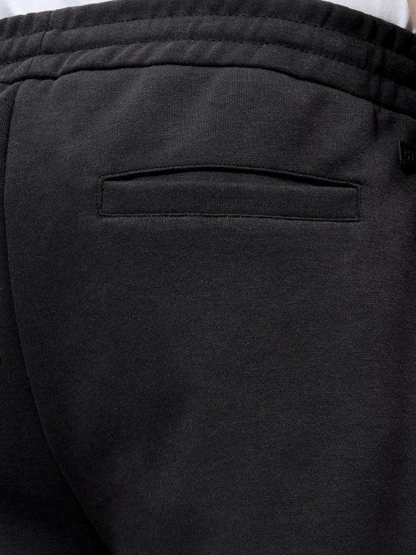 Fcuk Stretch Sweat Jog Shorts Black