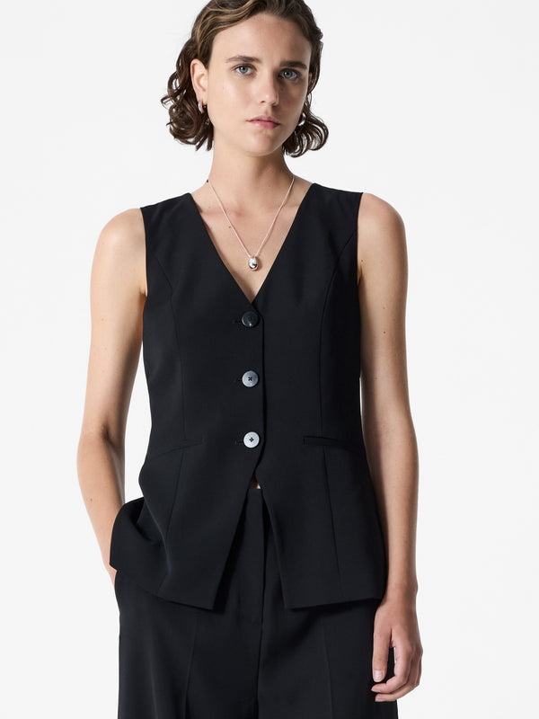 Fcuk Vinnie Tailored Jumpsuit Black