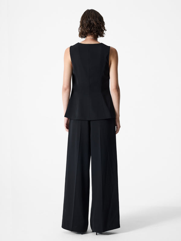Fcuk Vinnie Tailored Jumpsuit Black