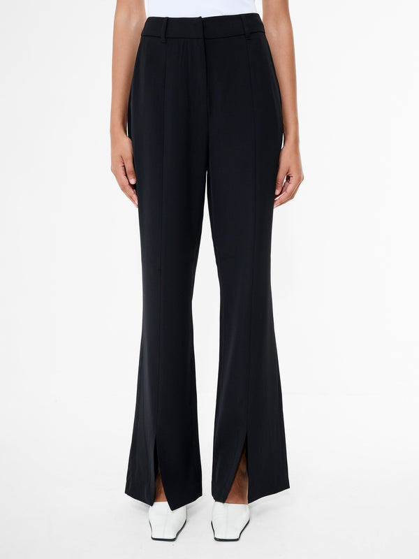 Fcuk Vinnie Tailored Slit Trousers Black