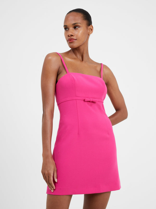 fcuk Whisper Ruth Bow Mini Dress Fuchsia