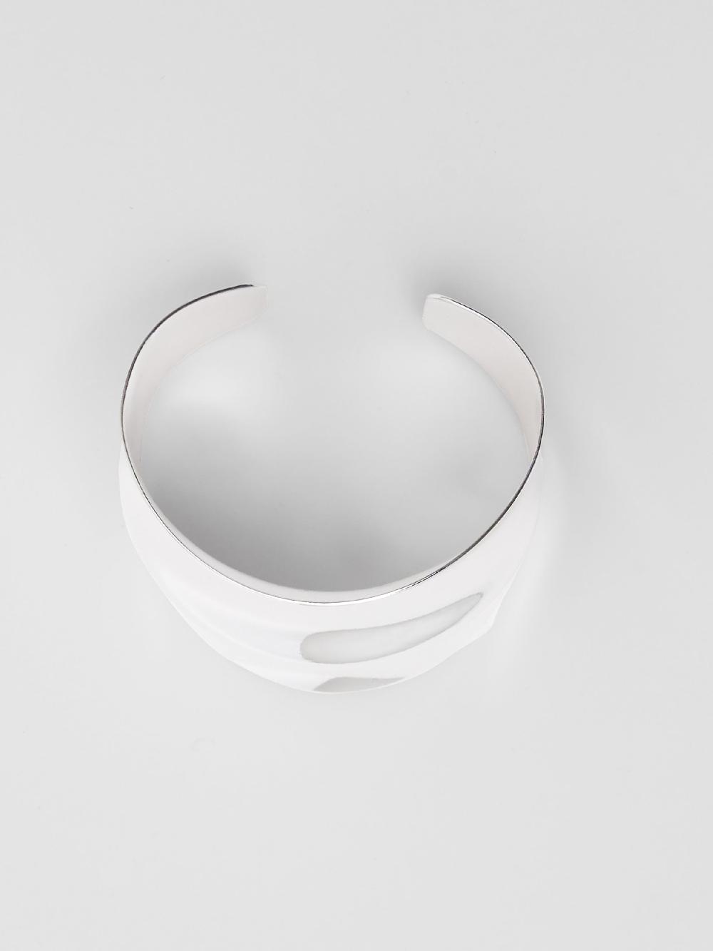 Fcuk Wide Open Cuff Silver