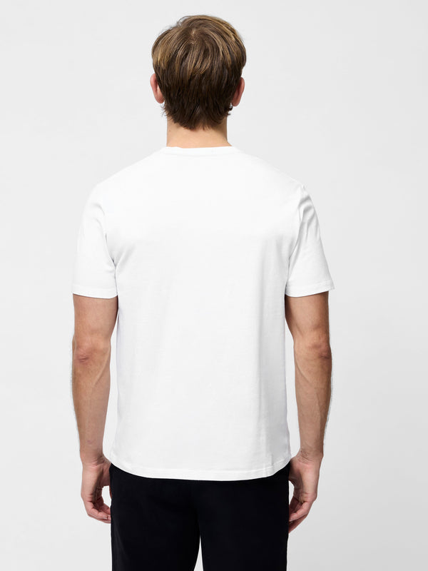 Fcuk Jeep Organic Short Sleeve Graphic T-Shirt White