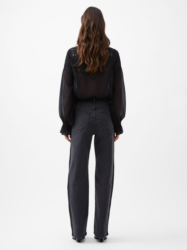 Fcuk Toms Denim Mix Wash Jeans 32 Inch Vint Blk/Just Blk