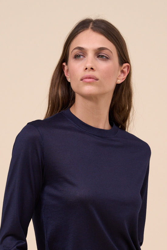 Fedeli Extreme Evanescente Long Sleeve T-shirt MIDNIGHTBLUE