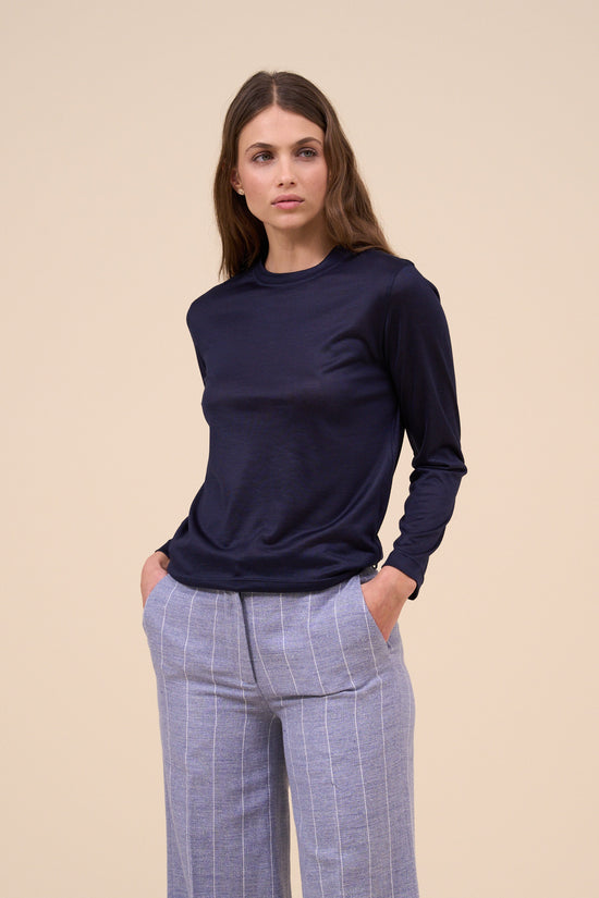 fedeli Extreme Evanescente Long Sleeve T-shirt MIDNIGHTBLUE