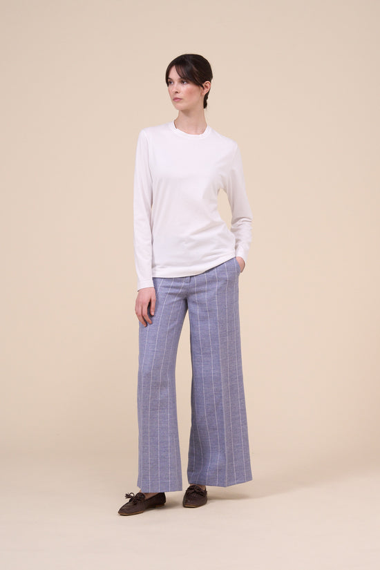 Fedeli Extreme Organic Cotton Long Sleeve T-Shirt WHITE