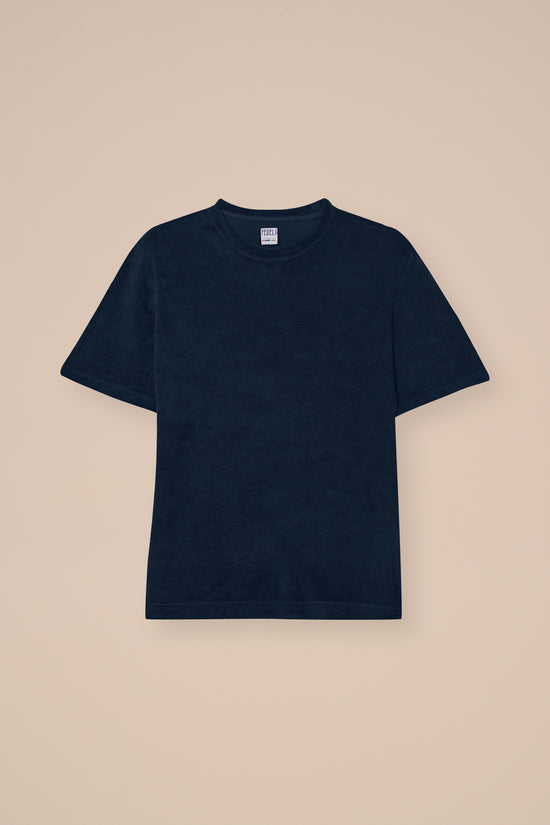 fedeli Extreme Terry Light Dusty Short Sleeve T-shirt MIDNIGHTBLUE