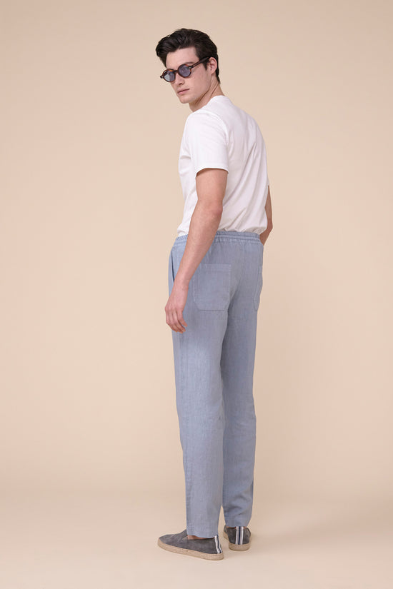 Fedeli Bonifacio Linen Pants WHITE