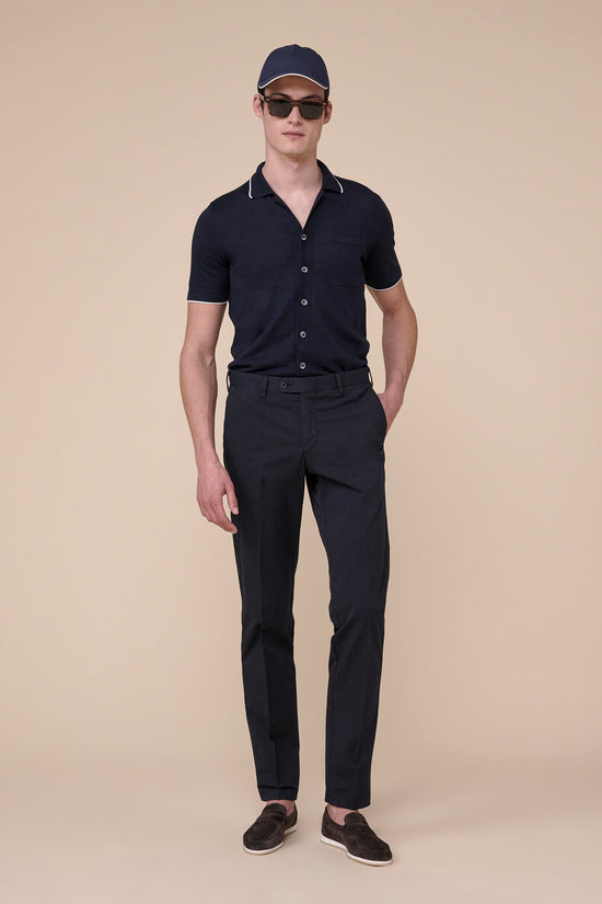 fedeli Boston Cotton Old Pants MIDNIGHTBLUE