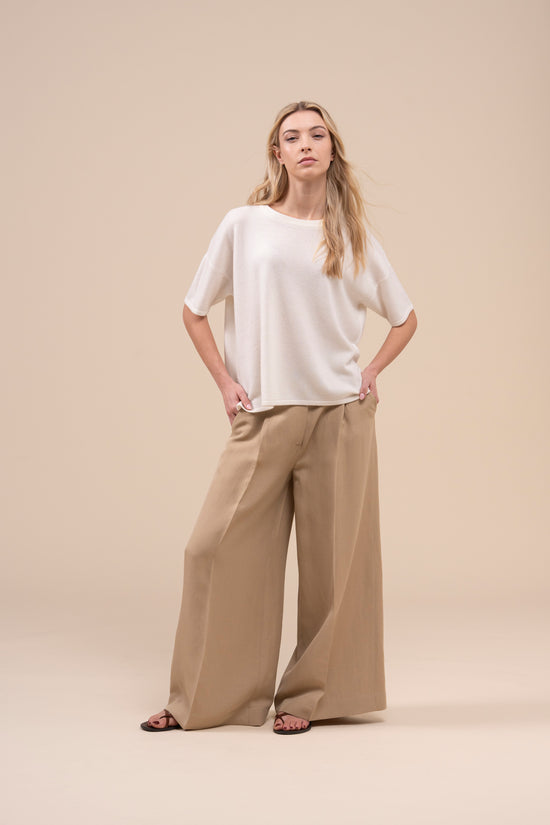 Fedeli Caorle Cashmere Persia T-Shirt LIGHTCORAL