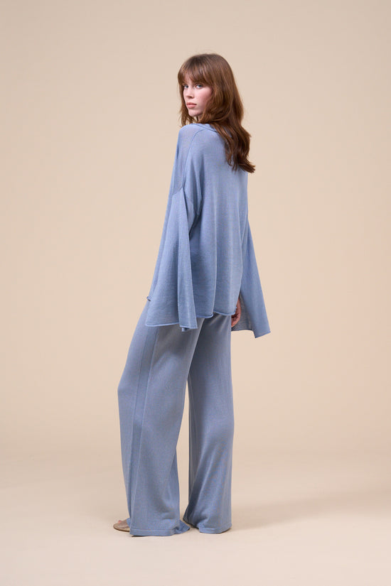 Fedeli Cora Lunar Cotton Blend Blouse WHITE