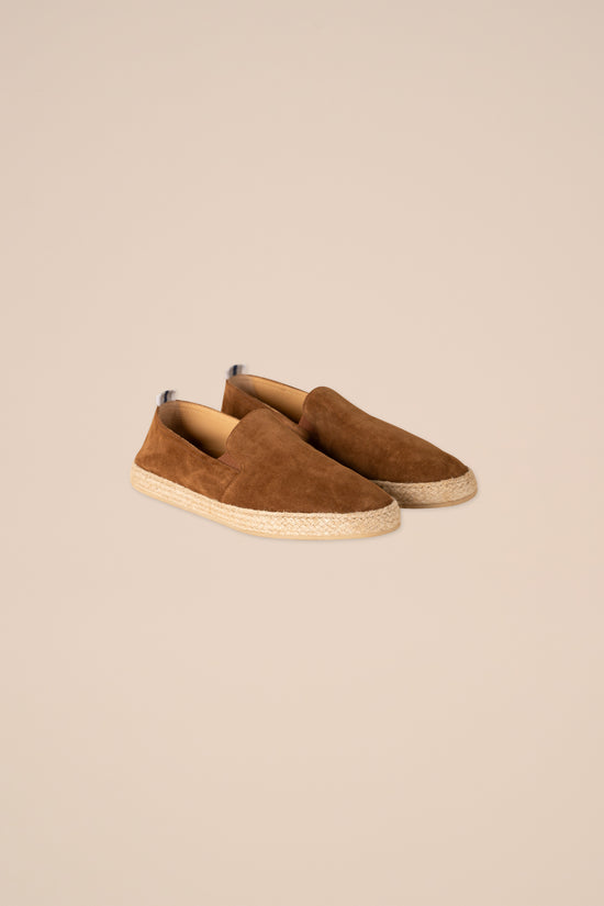 Fedeli Egeo Suede Espadrillas FLANNEL