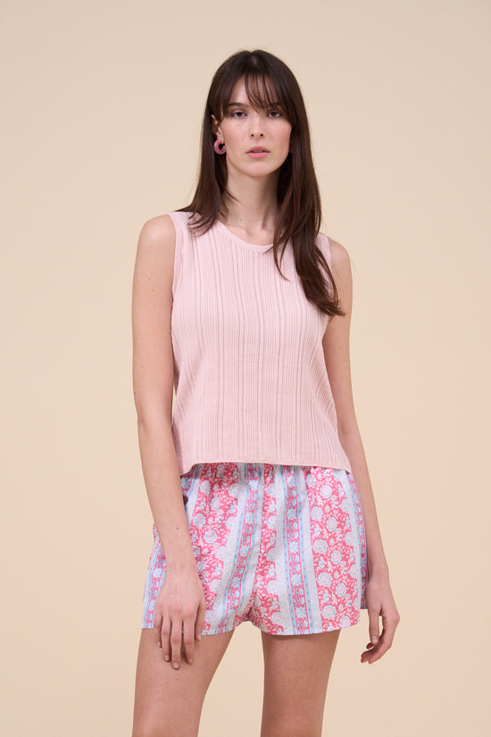 Fedeli Euridice Cotton Breeze Top MIDNIGHTBLUE