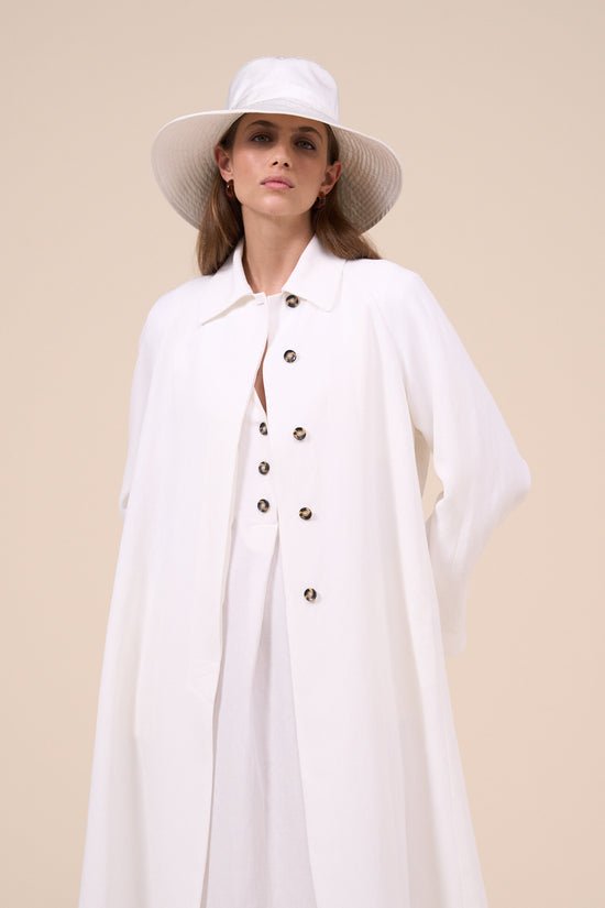 Fedeli Keope Tecno Satin Fisher Cap WHITE