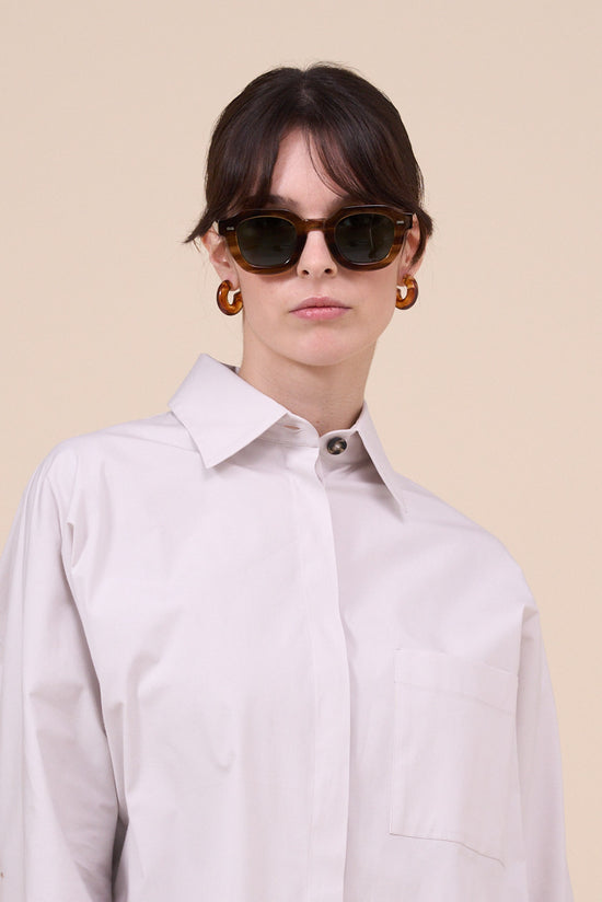 Fedeli Letizia Stretch Cotton Shirt SAND