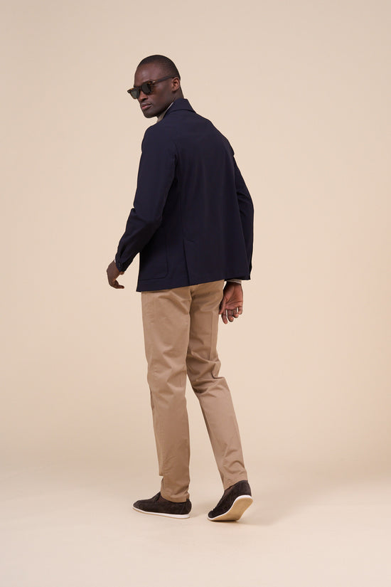 Fedeli Oxford Nylon Flex Jacket MIDNIGHTBLUE