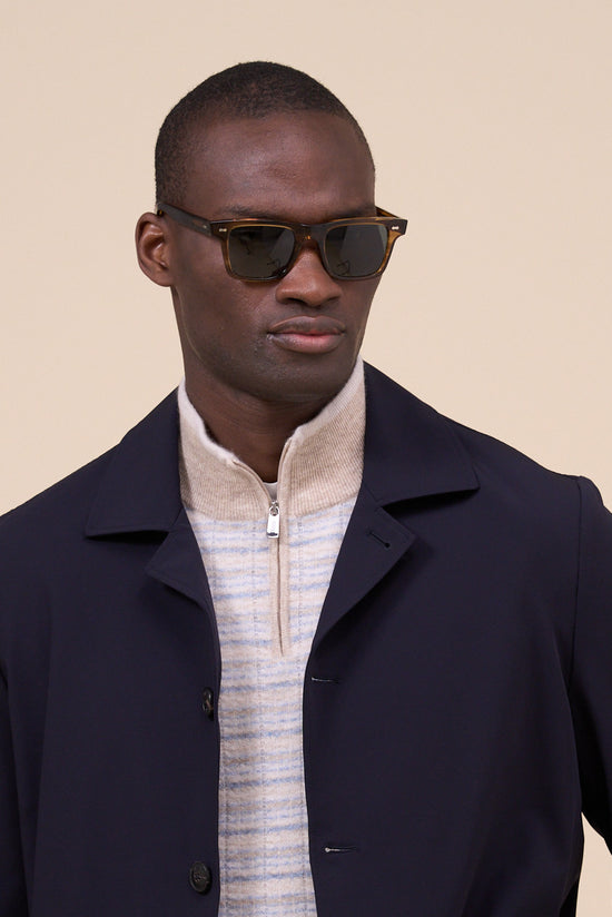 Fedeli Oxford Nylon Flex Jacket MIDNIGHTBLUE