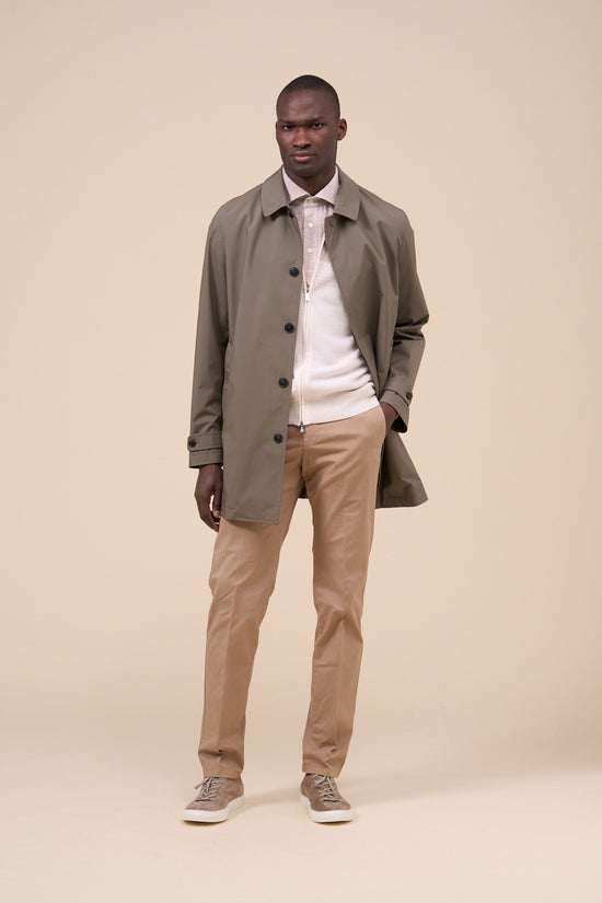 Fedeli Seattle Rainstop Coat DARKOLIVEGREEN