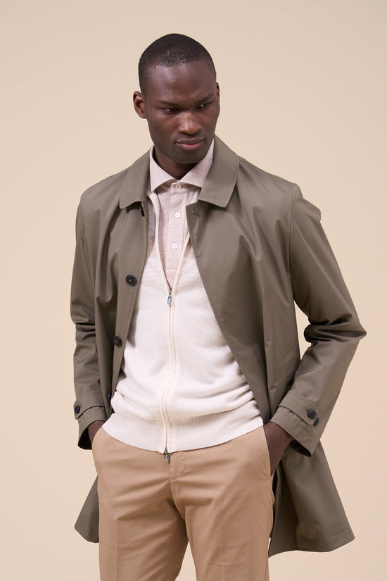 fedeli Seattle Rainstop Coat DARKOLIVEGREEN