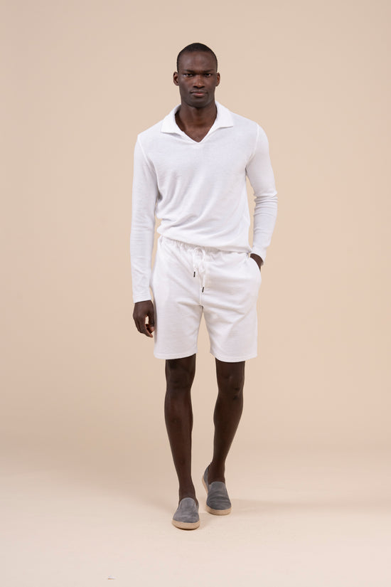 Fedeli Short Run Terry Plus Dusty CORNFLOWERBLUE