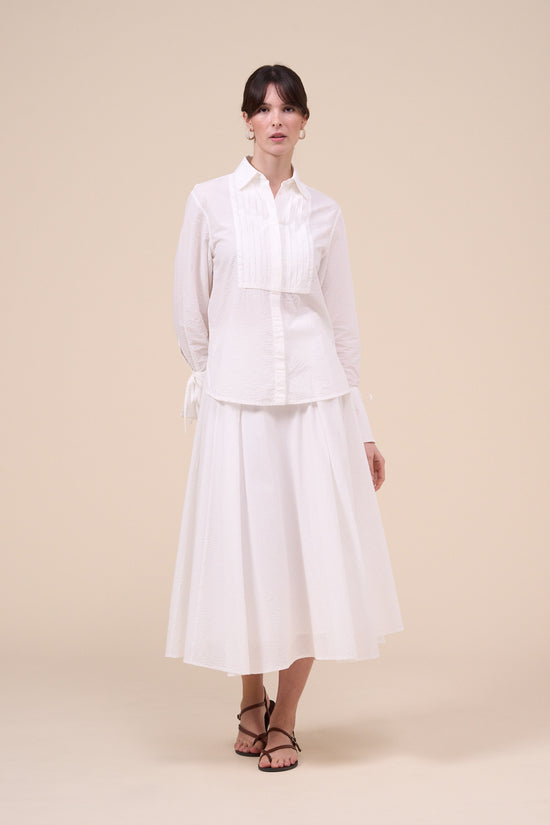 fedeli Venere Seerstripe Skirt WHITE