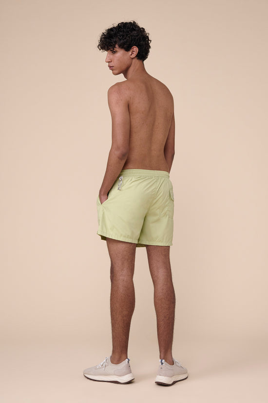 Fedeli Madeira - The Iconic Swim Trunk - Solid Colors OLIVE