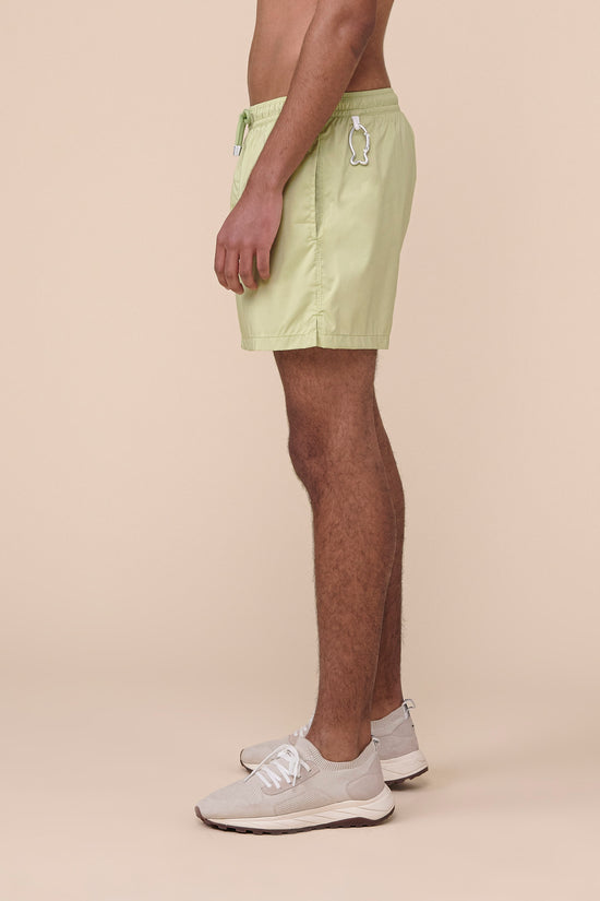 Fedeli Madeira - The Iconic Swim Trunk - Solid Colors OLIVE