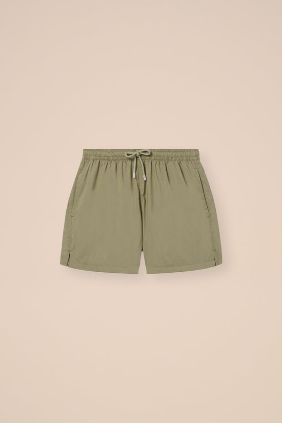 fedeli Madeira - The Iconic Swim Trunk - Solid Colors OLIVE