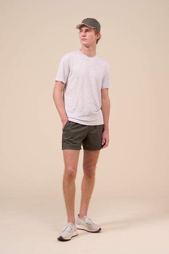 fedeli Madeira - The Iconic Swim Trunk - Solid Iconic Colors DARKOLIVEGREEN