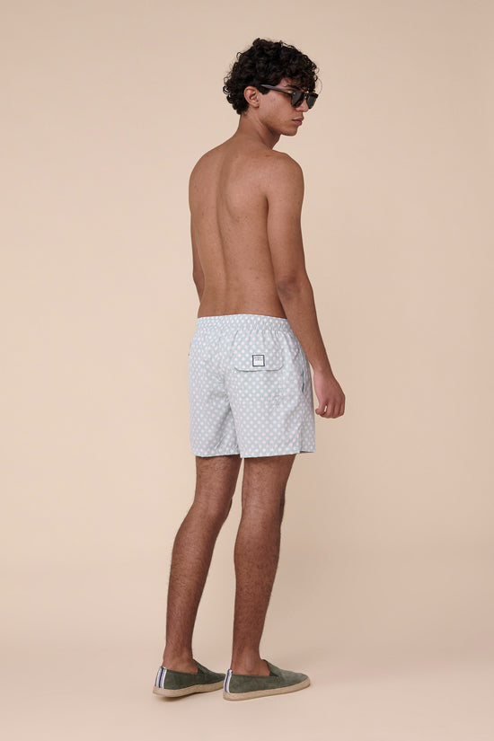 Fedeli Madeira - The Sakar Swim Trunk - Stars Pattern GREEN