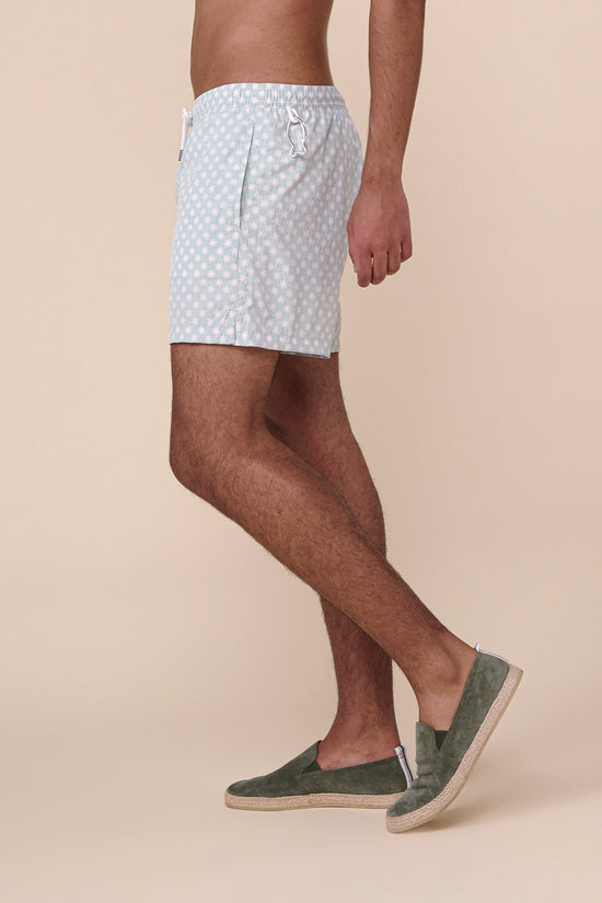 Fedeli Madeira - The Sakar Swim Trunk - Stars Pattern GREEN