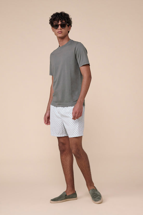 fedeli Madeira - The Sakar Swim Trunk - Stars Pattern GREEN