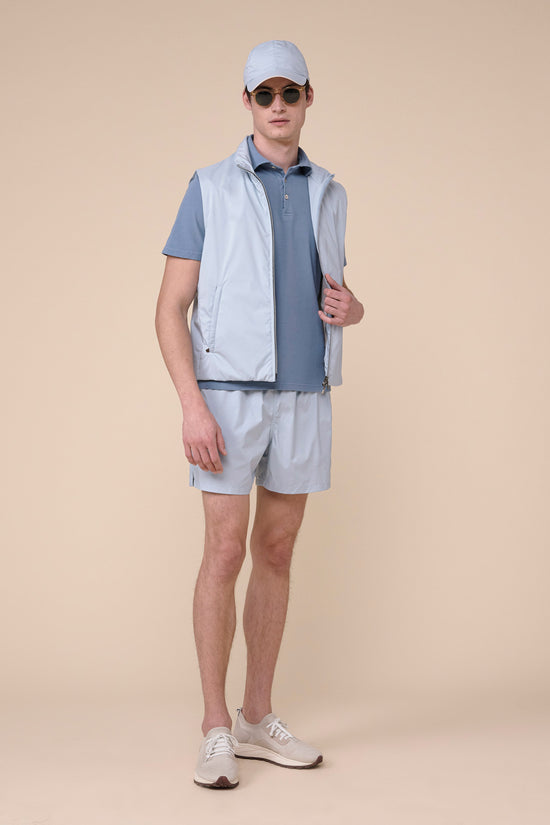 Fedeli Olgiata Airstop Sleveless Vest LIGHTSTEELBLUE