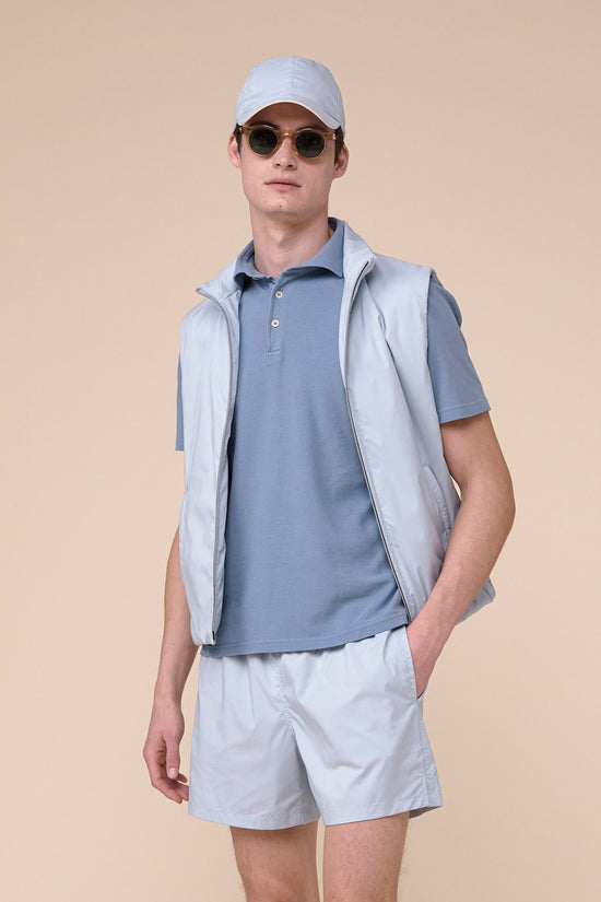 fedeli Olgiata Airstop Sleveless Vest LIGHTSTEELBLUE