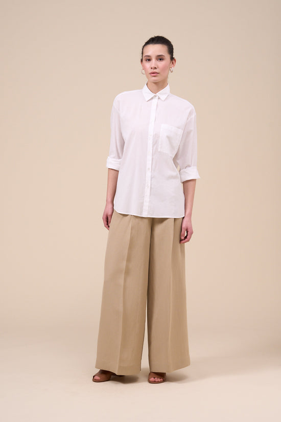 Fedeli Palmaria Cotton Voile Dusty Shirt LIGHTCORAL