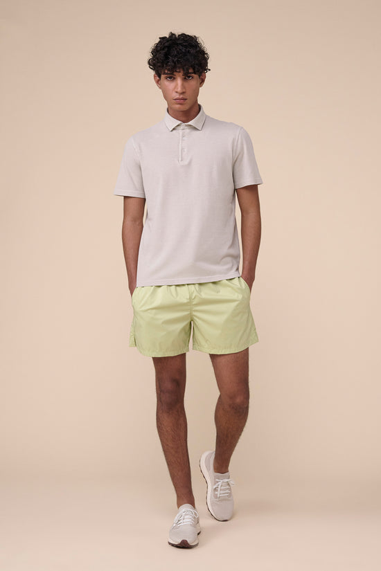 Fedeli Zero Superlight Piquet Short Sleeve Polo SILVER