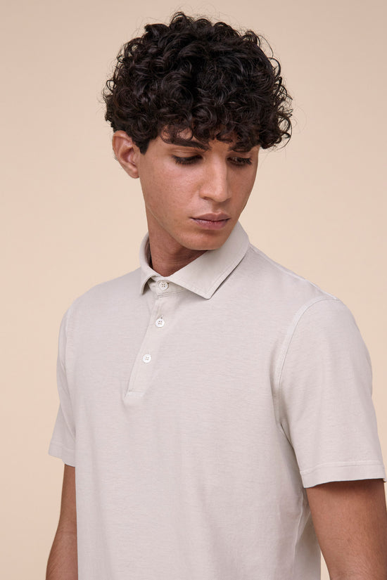 Fedeli Zero Superlight Piquet Short Sleeve Polo SILVER