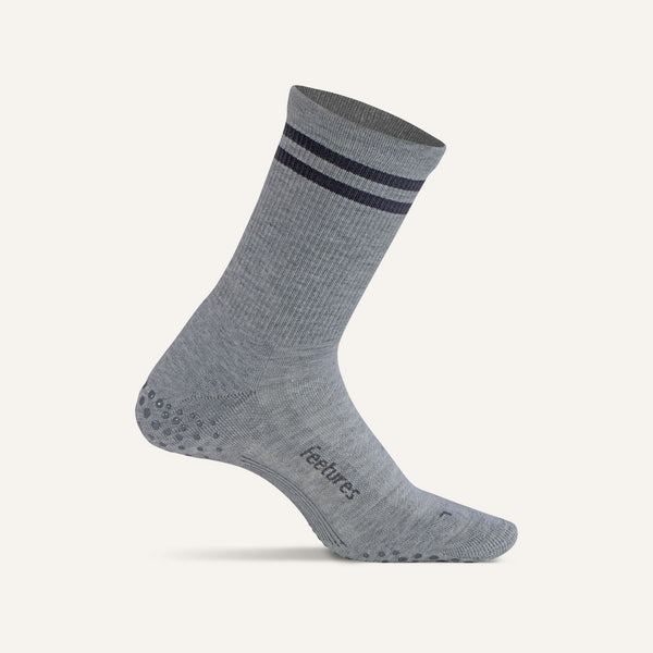 feetures Elite Grip Max Cushion Mini Crew steady stripe