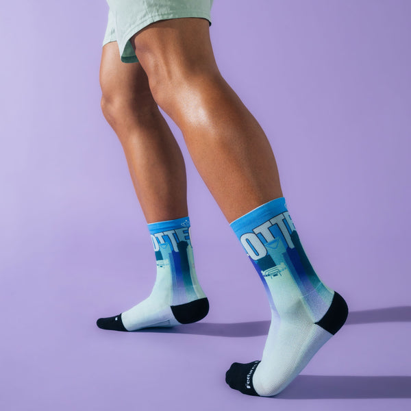 Feetures Elite Light Cushion Mini Crew - Limited Edition - City Collection Charlotte 25