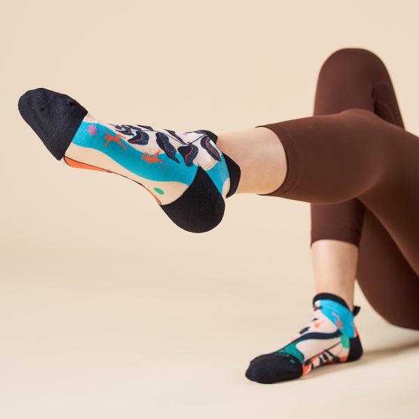 Feetures Elite Light Cushion Tab - Limited Edition - Harmony In Motion Harmony In Motion