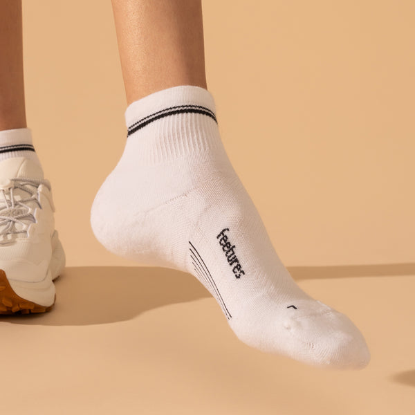 Feetures Elite Max Cushion Quarter Limited Edition Stripe 3 Pack Stripe Mix