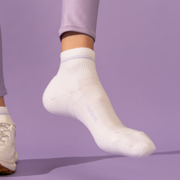 Feetures Elite Max Cushion Quarter Limited Edition Stripe 3 Pack Stripe Mix