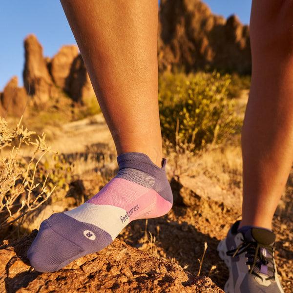 Feetures Elite Ultra Light Tab 3 Pack Melon Sky Mix