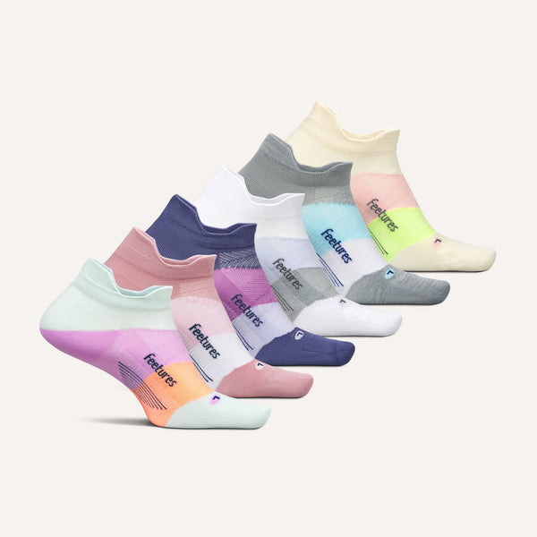 feetures Elite Ultra Light Tab 6 Pack mint lights mix