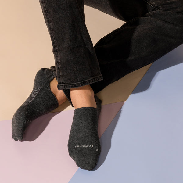 Feetures Everyday Men's Ultra Light Invisible White